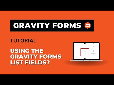 How To Create A Table Using The Gravity Forms List Fields?