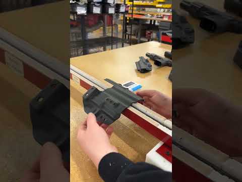 pneumatic holster folding jig