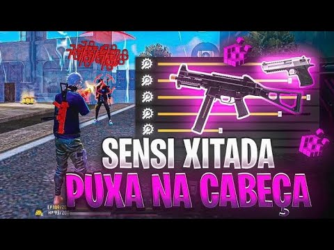 SENSI NOVA ATUALIZAÇÃO VIP😈⚙️ MIRA NÃO TREME! A MELHOR SENSIBILIDADE PARA SUBIR CAPA NO FREE FIRE