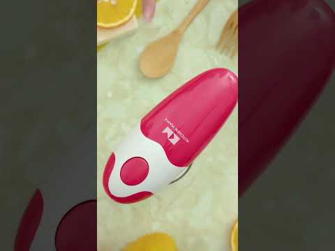 ✨ Kitchen Mama: Hands-Free Electric Can Opener! 🍽️ #EasyCooking #cooking