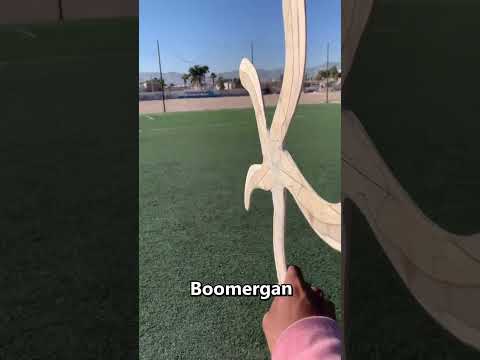 Cómo lanzar un BOOMERANG 👏