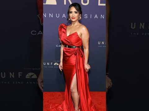 Celebrities in Unforgettable: The 22nd Annual Asian American Awards.#shorts #fashion