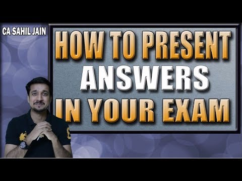 12+ Presentation Tips For CA Exams | How To Write Case Laws | CA Sahil Jain