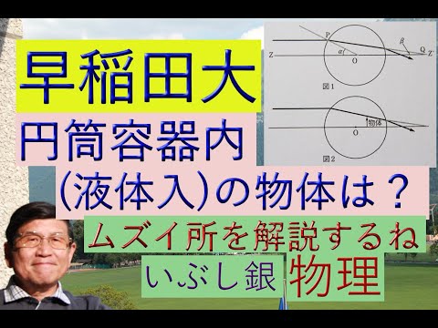 【円形レンズによる像】（早稲田大）2002