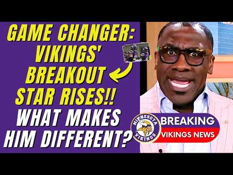 🏈💥 AMAZING! THIS VIKING'S BREAKOUT SEASON IS TURNING HEADS! MUST-SEE! MINNESOTA VIKINGS NEWS TODAY