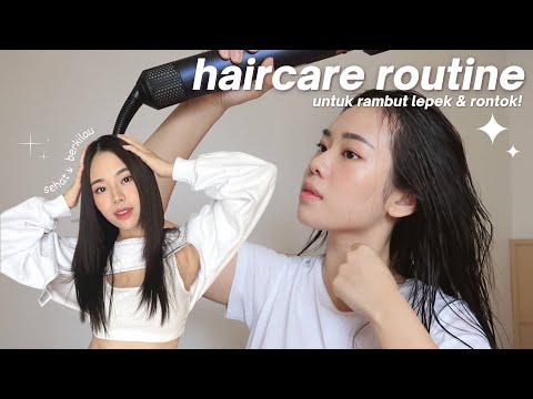 HAIRCARE ROUTINE 2022 💖 | Shampoo, conditioner, tonic, & serum for hair fall!