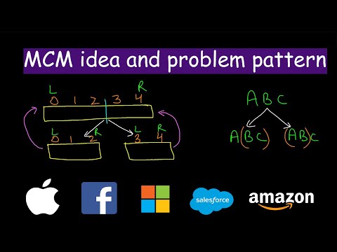 Matrix Chain Multiplication idea and its pattern detection