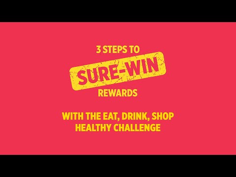 How to Win with the Eat, Drink, Shop Healthy Challenge