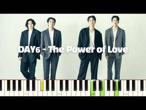 DAY6 - The Power of Love 피아노 반주 튜토리얼 | piano tutorial | 코드 카피 | 밴드 악보 | 코드반주법 | 피아노 커버