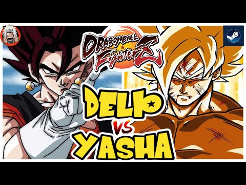 DBFZ Yasha vs DeL (GogetaSSB, Vegito, A17) vs (VegetaSSB, Beerus, GokuSSJ) 1.38