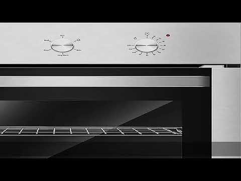 Empava Stainless Steel 24" Built-in Single Wall Ovens with Basic Broil/Bake Functions Mechanical Kn