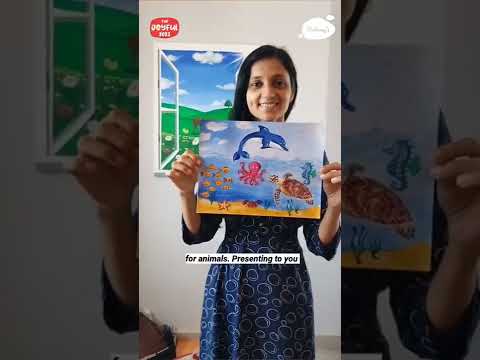 Vegan Calendar 2023 Launch Video | India's first Vegan Art Calendar #shorts #vegan #calendar2023