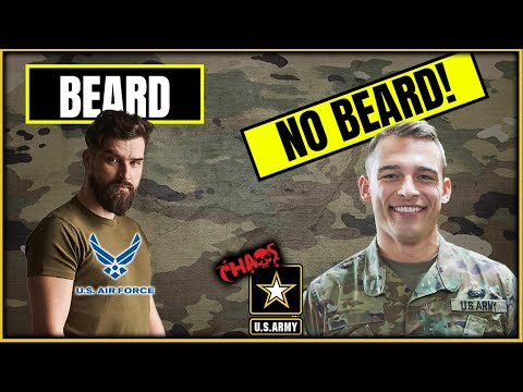 Is the Air Force getting beards before the Army?