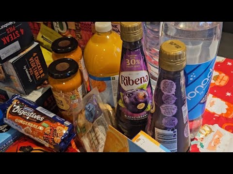 Vlogmas | Sainsbury's Grocery haul | Top up shop