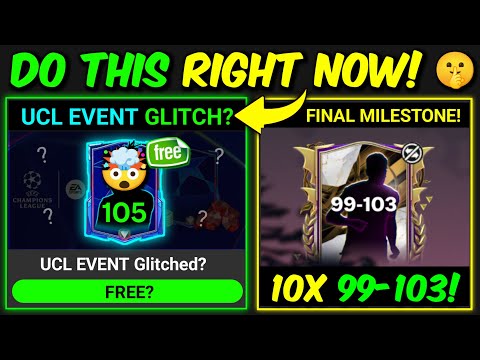 GLITCH? FREE 105 OVR Player 🤯, 10X 99-103 Pack OPENING | Mr. Believer