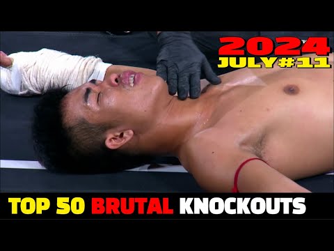 July 2024: Top 50 Brutal Knockouts #11 (Muay Thai•MMA•Kickoxing•Boxing)(HD)