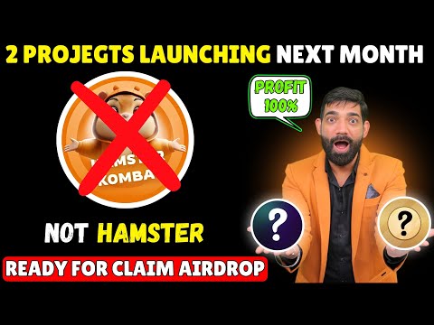 2 Mining Project Launching in Next Month | Top Mining Program, App | Hamster Kombat, TapSwap, MemeFi