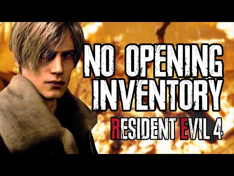 Can You Beat Resident Evil 4 Remake Without Opening Inventory?