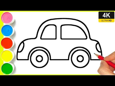 How to draw a CAR easy || Easy step by step car drawing || car drawing for beginner. By Arya Drawing