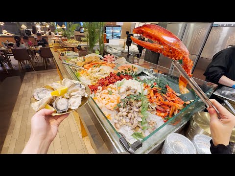 Biggest Luxury Seafood Buffet in a Food Hall | Marina Food Hall Buffet