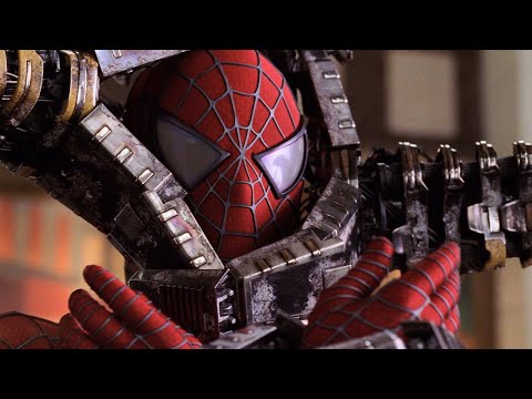 스파이더맨 vs 옥토퍼스 은행 싸움 장면 | 스파이더맨 2 (Spider-Man 2, 2004) [4K]