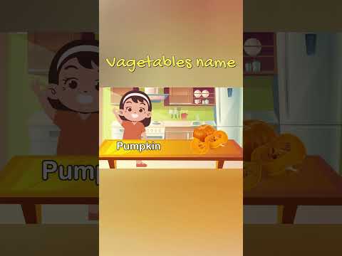 Vegetable Names For Kids Learning in English | Baby Saying Vegetables Name