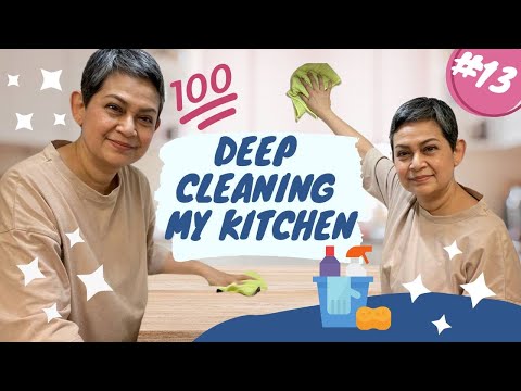 Deep Cleaning My Kitchen A Day With Bec