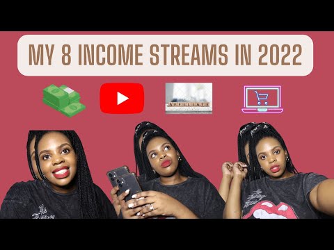 My 8 income streams in 2022 | How to make money in South Africa