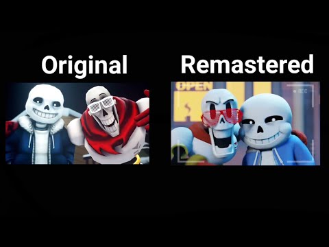 To the Bone but the original plays on the left while the remastered is played on the right