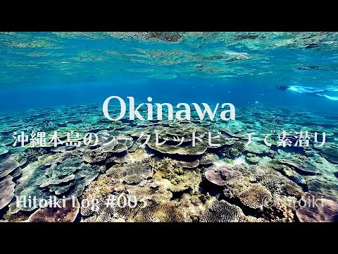 シュノーケリング＠沖縄：Snorkeling in Onna-son, Okinawa, July 2020 -Hitoiki Log #003-