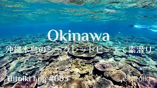 シュノーケリング＠沖縄：Snorkeling in Onna-son, Okinawa, July 2020 -Hitoiki Log #003-