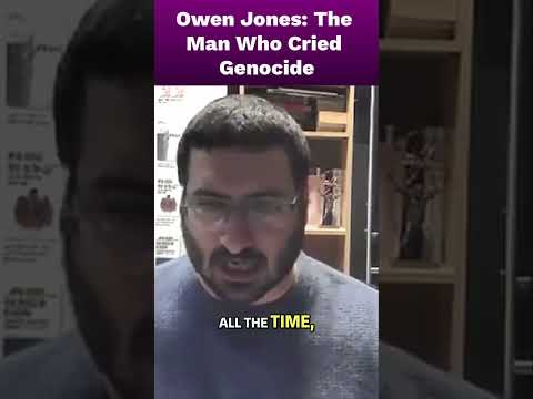 Owen Jones, The Man Who Cried Genocide