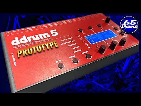 The ddrum 5 Prototype Drum Module