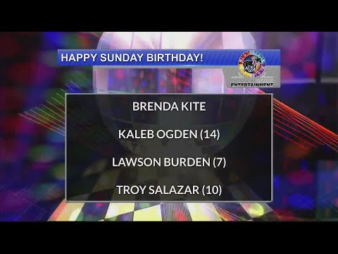 12-27 Weekend Birthdays