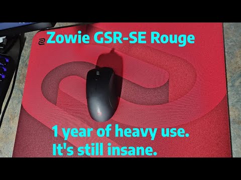 Zowie G-SR-SE ROUGE after 1 year of heavy use.