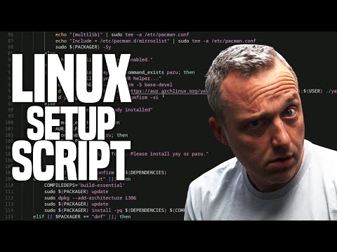 Linux System Setup Script