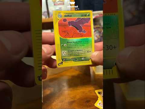 🔥🔥🔥 Pokémon Skyridge reverse holo Golbat #whatnotseller #pokemon #pokemontcg #pokemonskyridge