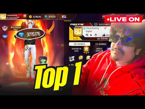 16 Million Live Stream #live #freefire #gyangaming