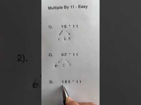 Easy Peasy - Multiple by 11