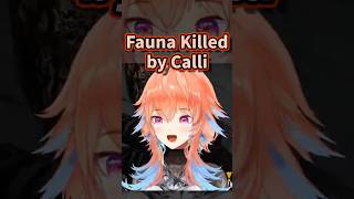 Fauna Killed by Calli【Takanashi Kiara】【Ceres Fauna】【Mori Calliope】【Hololive中英字幕精華】