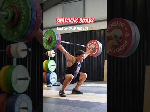 BIG FRIDAY 301lb SNATCH | Pretty sick video #snatch #weightlifting