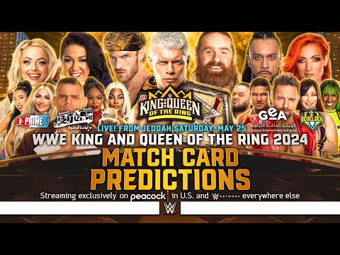 WWE King and Queen of the Ring 2024 - Card Predictions