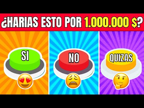 ¡Elige Un BOTÓN! SI, NO o QUIZAS ✅❌⚠️