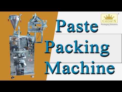 paste packaging machine manufacturers ||paste filling and sealing machine