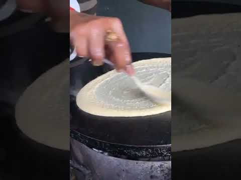 Street Food Around the World - Perfect Dosa Pancake 🔥