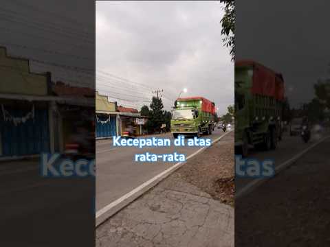 Truk kecepatan di atas rata-rata #shorts