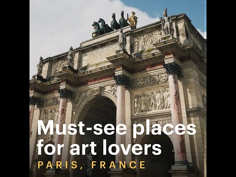 The culture and beauty of Paris is electric. Art lovers, this one’s for you.