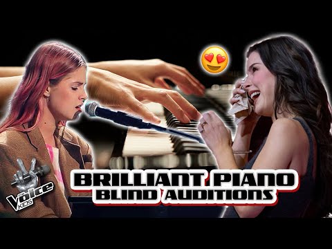 The MOST BRILLIANT Piano Blind Auditions on The Voice Kids😍 | The Voice Kids 2024