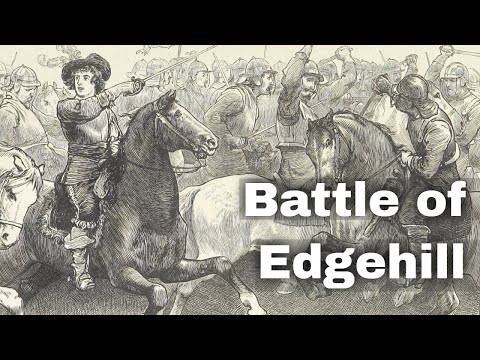 23rd October 1642: Battle of Edgehill fought during the early stages of the English Civil War