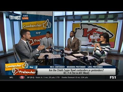 Nick Wright [DEBATE] Are the Chiefs Super Bowl conterders or pretenders?